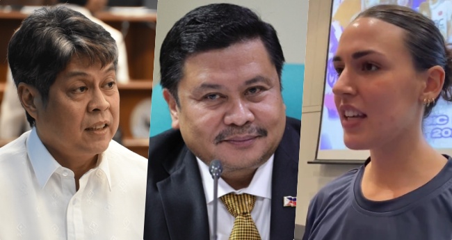 Jinggoy Estrada, Kiko Pangilinan, Elizabeth Means