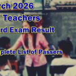 LET Board Exam Result March 2026