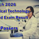 MedTech Board Exam Result March 2026
