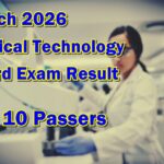 MedTech Board Exam Result March 2026