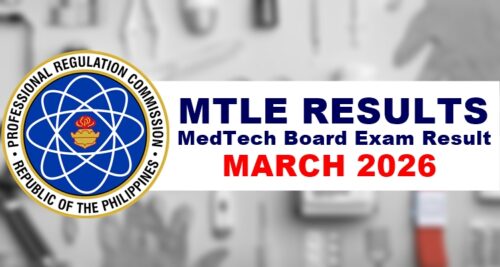 MedTech Board Exam Result
