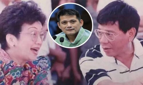 Robin Padilla, Rodrigo Duterte, Cory Aquino