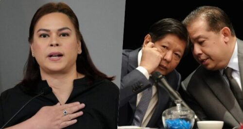 Sara Duterte, Bongbong Marcos, Martin Romualdez