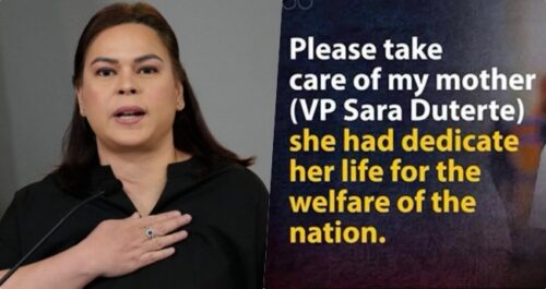 Sara Duterte, Son Photo