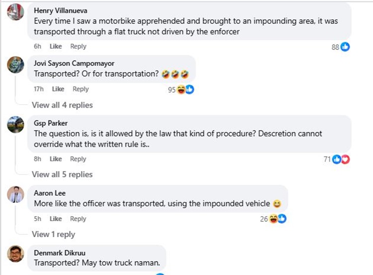 Impounded Motorcycle