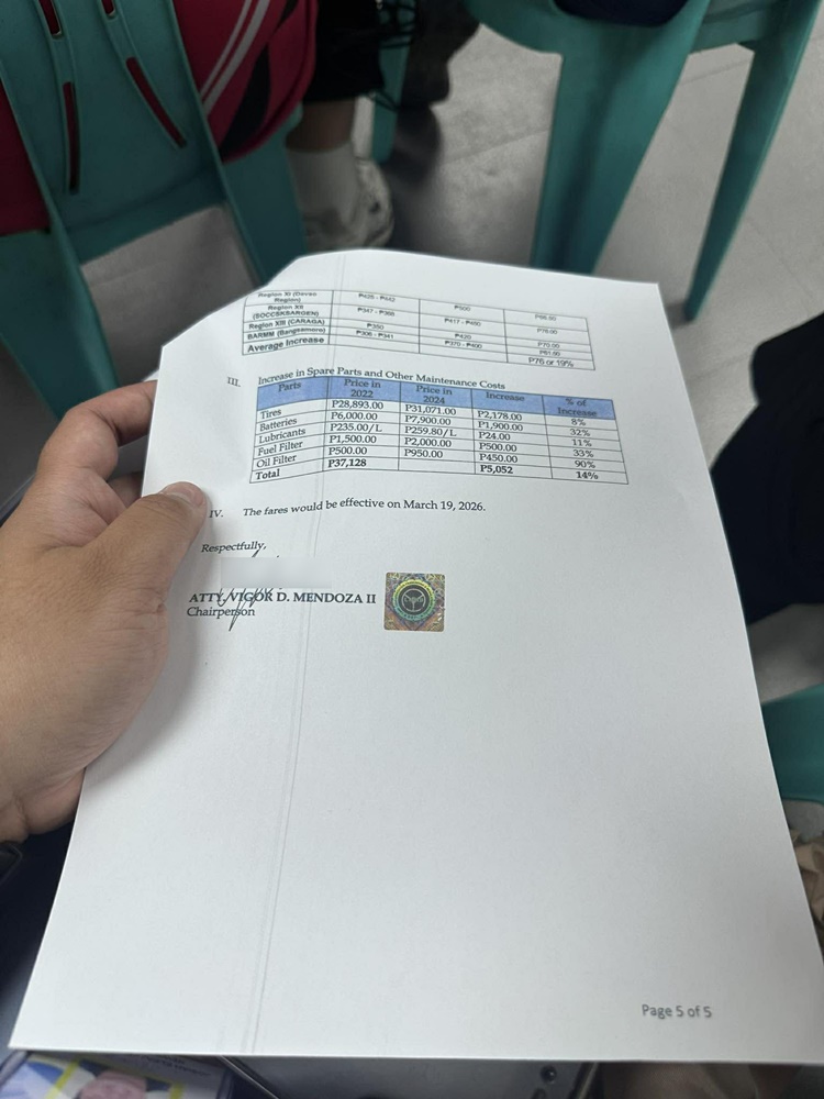 Fare Increase