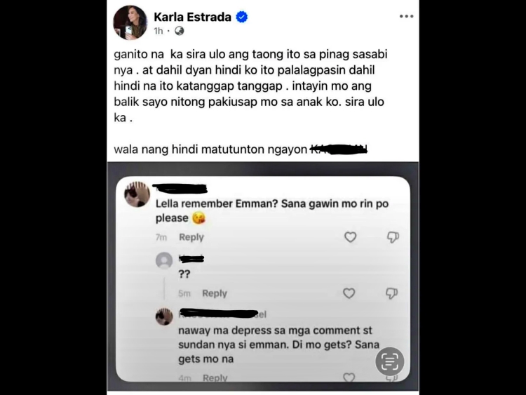 karla estrada post