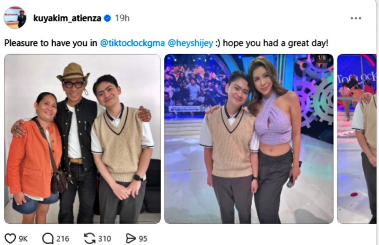 kim atienza post