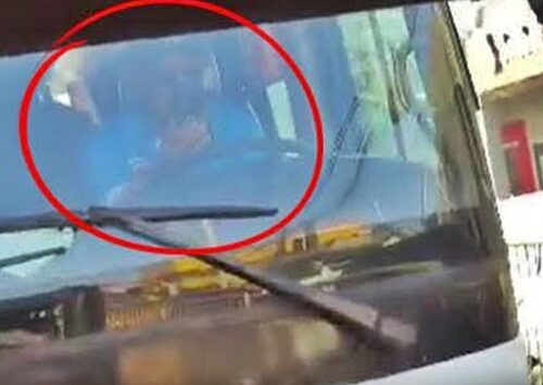 Modernized Jeepney Driver