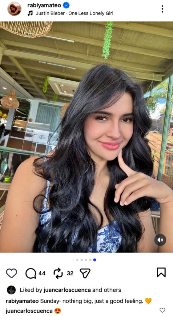 rabiya mateo post