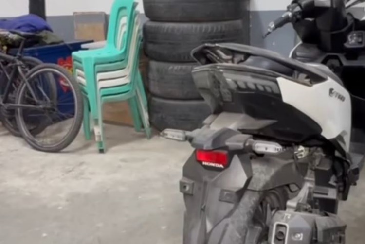 Parked Motorcycle