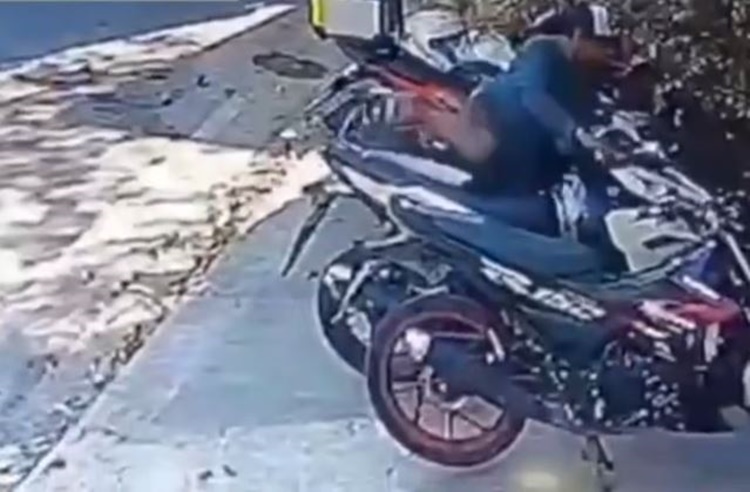 Parked Motorcycle