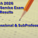Civil Service Exam Result March 2026