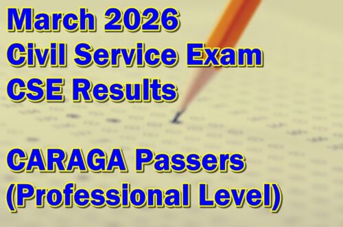 Civil Service Exam Result March 2026