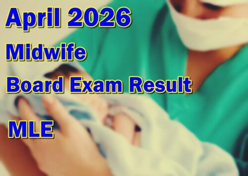 Midwife Board Exam Result April 2026