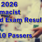 Pharmacist Board Exam Result April 2026