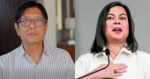 Sara Duterte, Bongbong Marcos