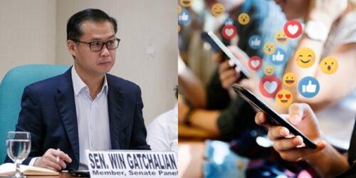 Social media, Win Gatchalian