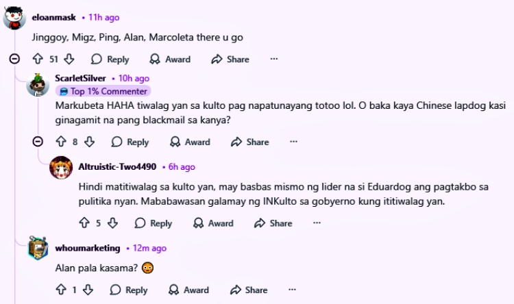 jinggoy estrada comments