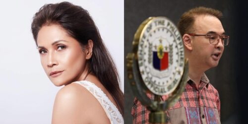 Agot Isidro, Peter Cayetano