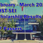 DOST-SEI Scholarship Results 2026