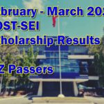 DOST-SEI Scholarship Results 2026