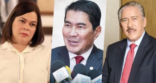 Erwin Tulfo, Tito Sotto, Sara Duterte