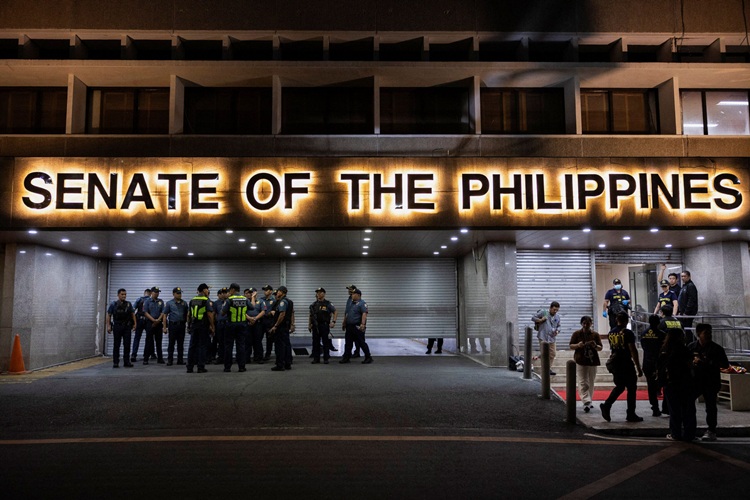 Philippine Senate holds senator and drug war enforcer dela Rosa in protective custody
