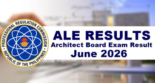 Architect Board Exam Result