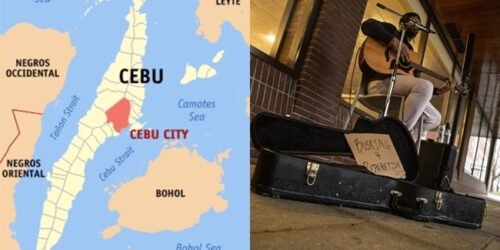 Busking Program, Cebu City map