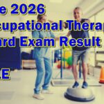 Occupational Therapist Board Exam Result