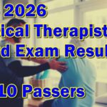 Physical Therapist Board Exam Result June 2026