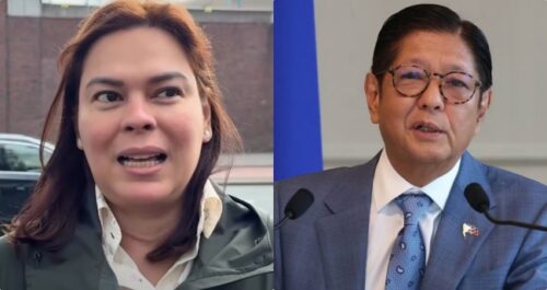 Sara Duterte, Bongbong Marcos