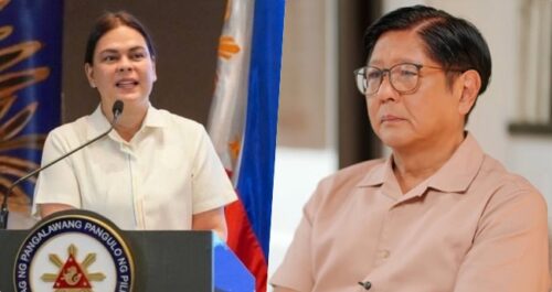 Sara Duterte, Bongbong Marcos
