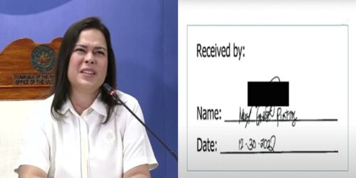 Sara Duterte, Mary Grace Piattos