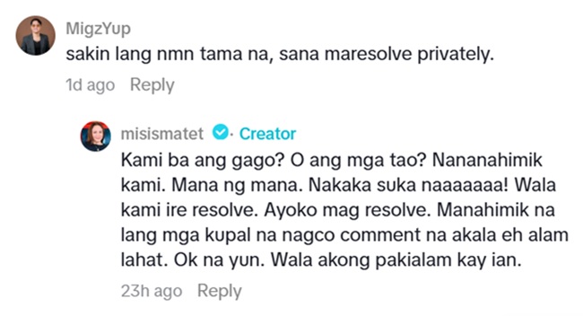 Tiktok Comment