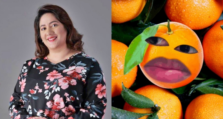 Sharmaine Rice Sharmaine Arnaiz Reacts To Viral Orange That Wants To Be Called ...