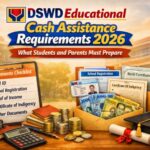 DSWD Educational Cash Assistance Requirements 2026
