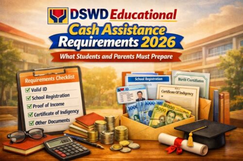 DSWD Educational Cash Assistance Requirements 2026