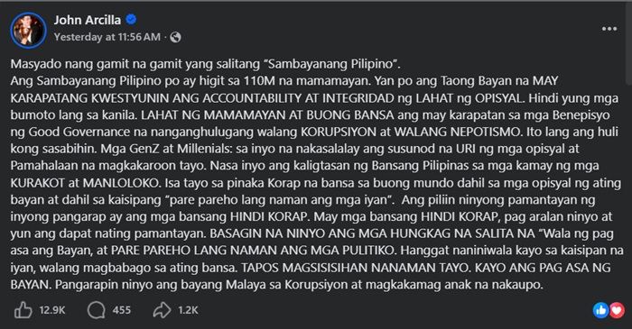 FB Caption