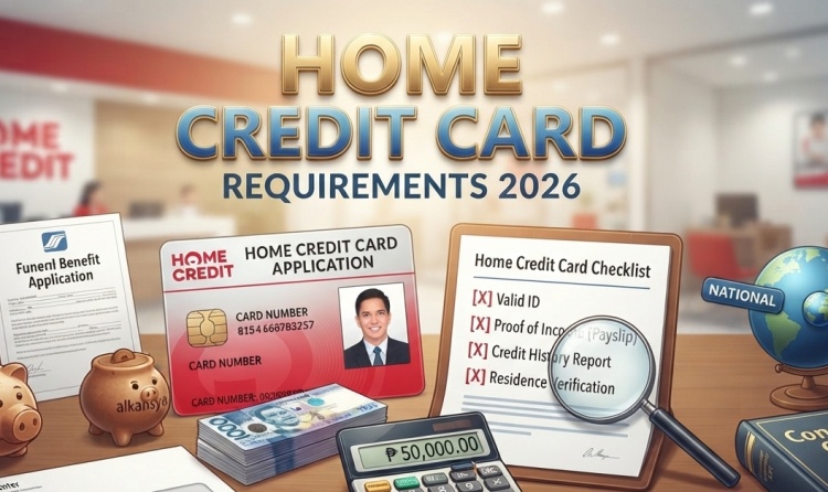 Home Credit Card Requirements 2026