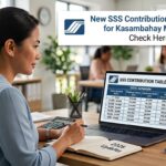 New SSS Contribution Table 2026 for Kasambahay Members