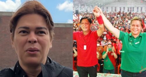 Sara Duterte, Bongbong Marcos