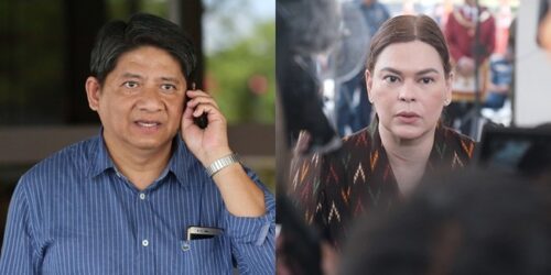 Sara Duterte, Larry Gadon