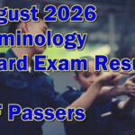Criminology Board Exam Result August 2026