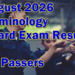 Criminology Board Exam Result August 2026