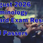 Criminology Board Exam Result August 2026