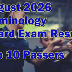 Criminology Board Exam Result August 2026