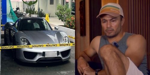 Derek Ramsay, Posche car