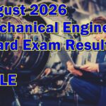 Mechanical Engineer Board Exam Result August 2026